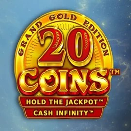 Logo of 20 Coins Grand Gold Edition from Wazdan at Gratowin Casino