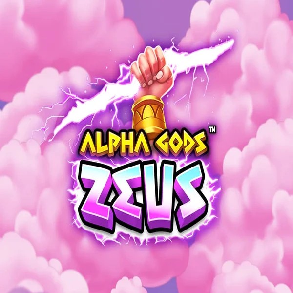 Official Slots logo: Alpha Gods Zeus by PearFiction Studios at Gratowin Casino