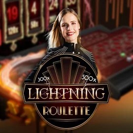 Lightning Roulette logo – Live Casino by Evolution at Gratowin Casino