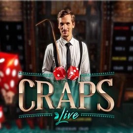 Live Craps logo – Live Casino by Evolution at Gratowin Casino