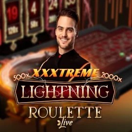 XXXtreme Lightning Roulette slot visual from Evolution available on gratowin.cc